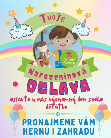 Narozeninová oslava intagram příspěvek