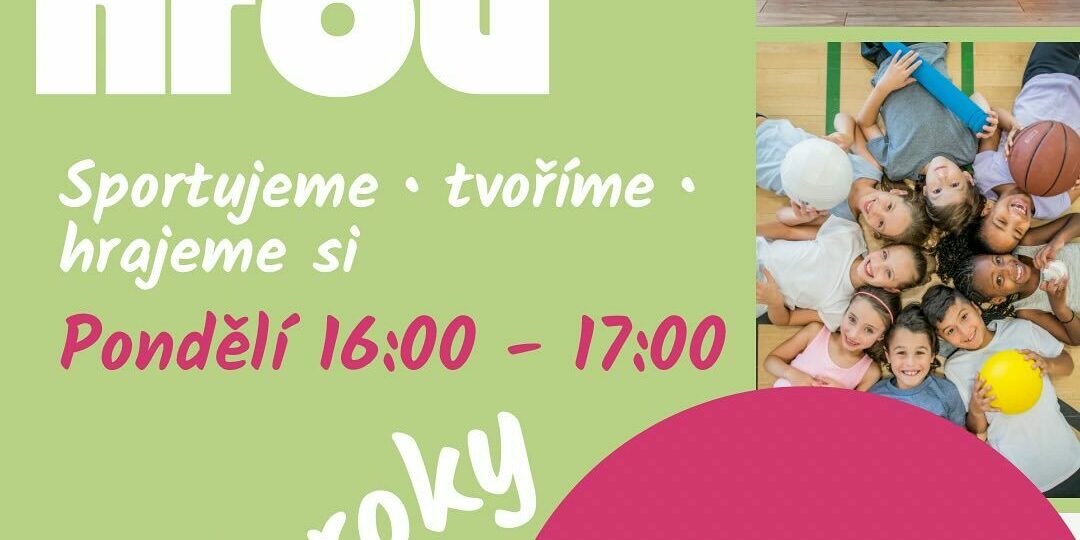 letáček kroužek Pohyb hrou