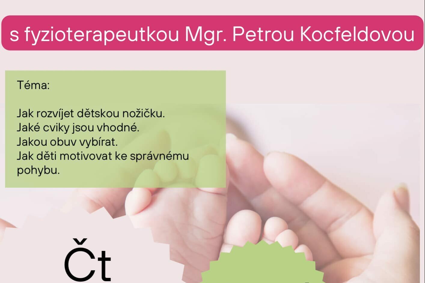 detska noha na stanky