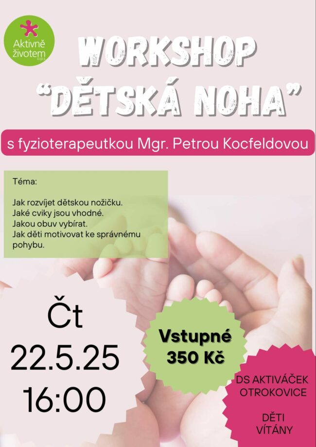 detska noha na stanky